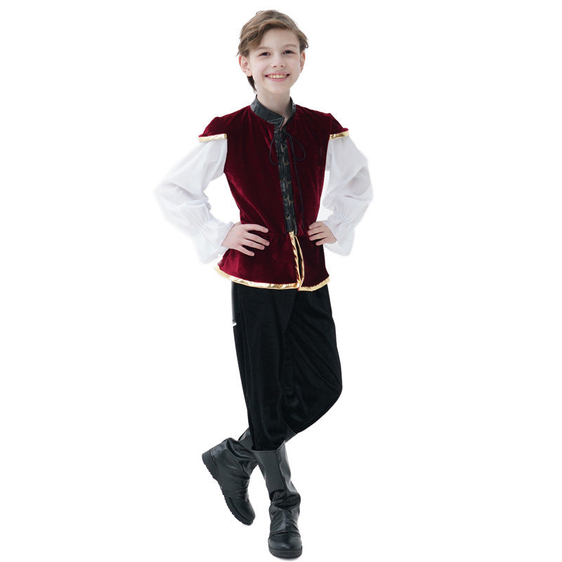 Boys Renaissance Costume Mune Fashion