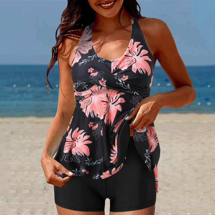 Ladies Tankini Set with High Waist and Sporty Flair Mune Fashion