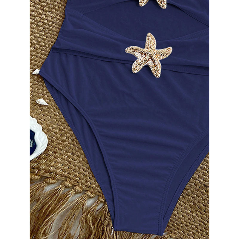 Women's one-piece swimsuit with decorative cut-outs and elegant details Mune Fashion