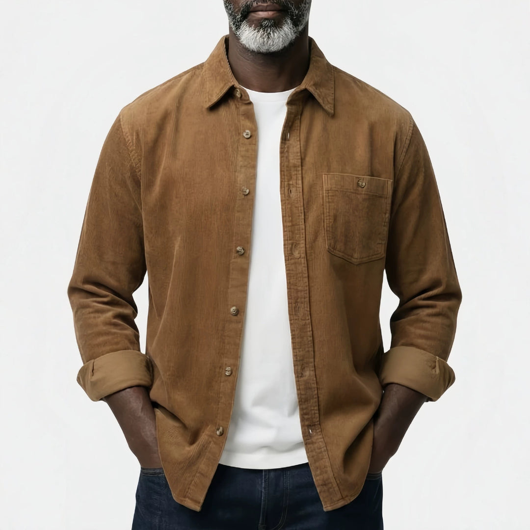 Men's Fashion Corduroy Shirt