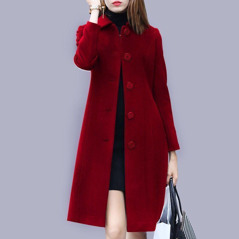 Mune | Women's Single Breasted Winter Trench Coat
