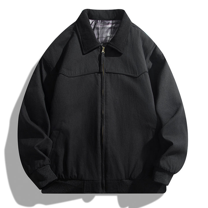 Men's Casual Transitional Jacket with Zipper Mune Fashion