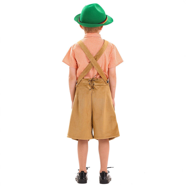 Boys' traditional embroidered overalls Mune Fashion