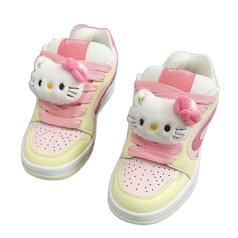 Women Sporty Sneakers with Cute Animal Design Mune Fashion