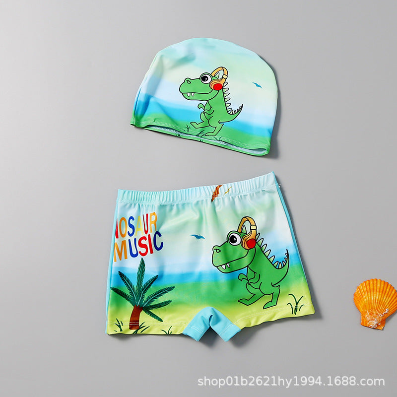 Boys' swim set with cheerful dinosaur motif Mune Fashion