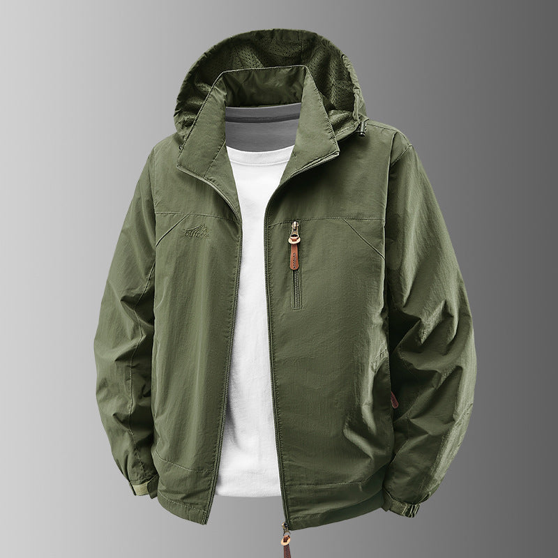Men's Lightweight Waterproof Transitional Jacket Mune Fashion