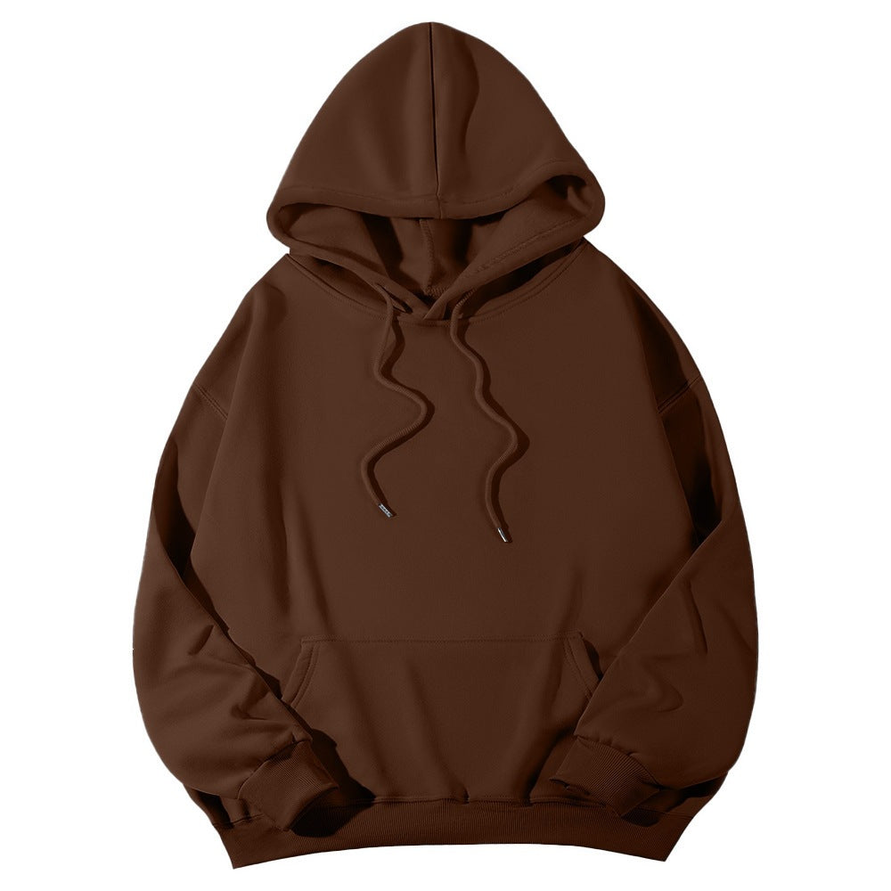 Unisex minimalist hoodie with extended back and kangaroo pocket Mune Fashion