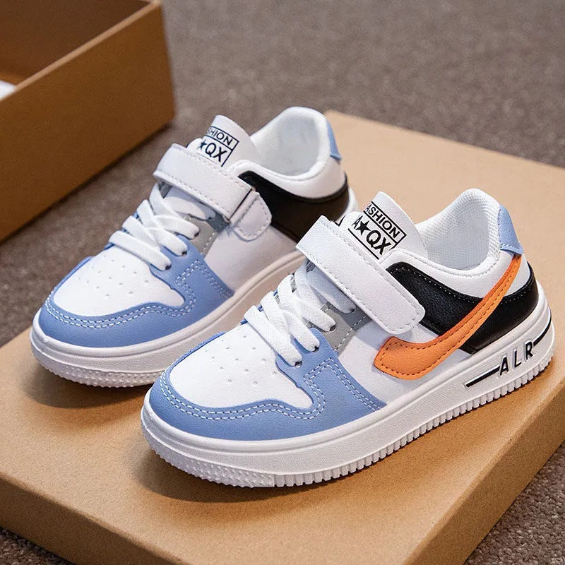Women's Sporty Sneakers with Hook and Loop Fastener and Trendy Design Mune Fashion