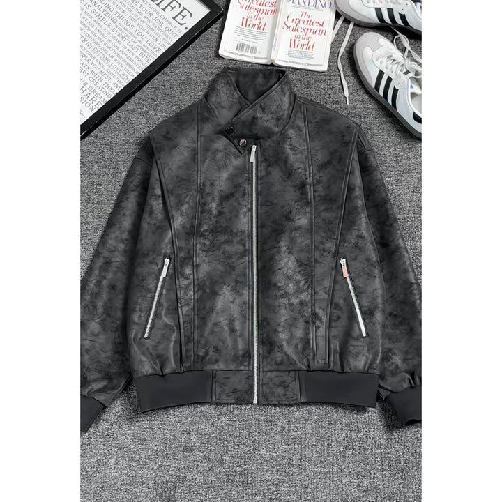 Men's Fashion Transitional Jacket with Practical Zipper Pockets Mune Fashion