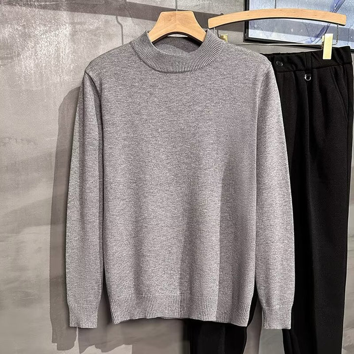Men Elegant Turtleneck Sweater Mune Fashion