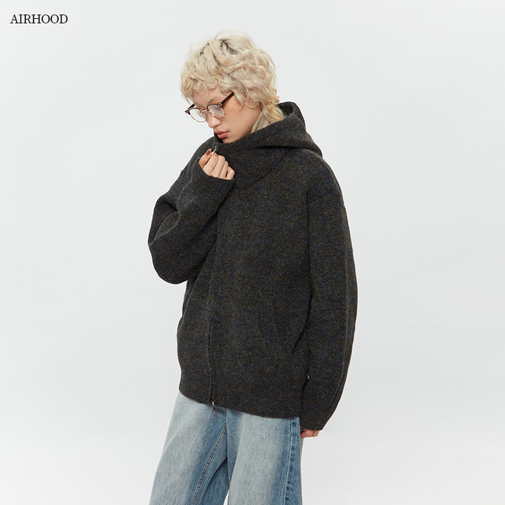 Men's Classic Cardigan Made of High-Quality Wool Mune Fashion