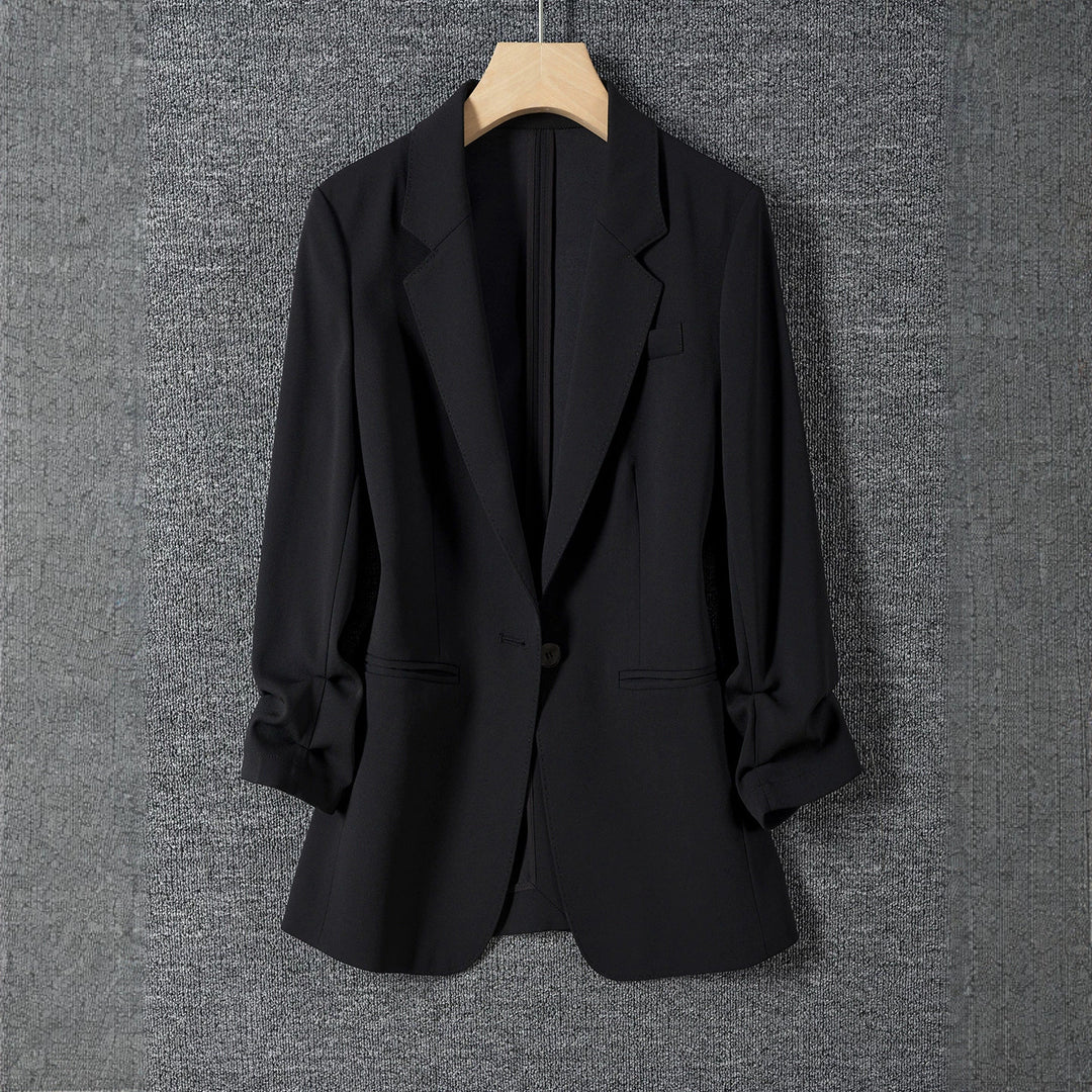 Ladies Elegant Blazer with Casual Cut Mune Fashion 1789268885