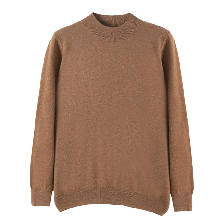 Men's Fine Turtleneck Sweater in Slim Minimal Silhouette made of Wool-Cashmere Mix Mune Fashion