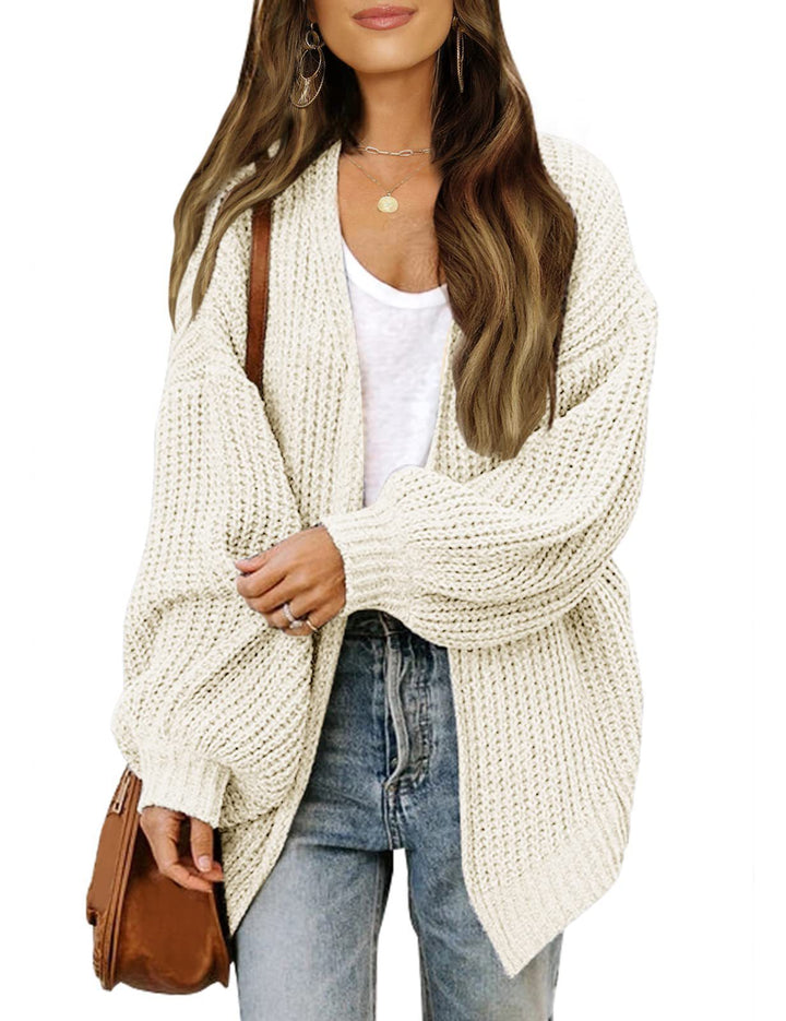 Women Oversized Knit Sweater Mune Fashion