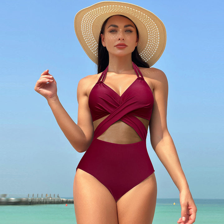 Women Elegant Swimsuit with Refined Cut-Outs and Adjustable Straps Mune Fashion