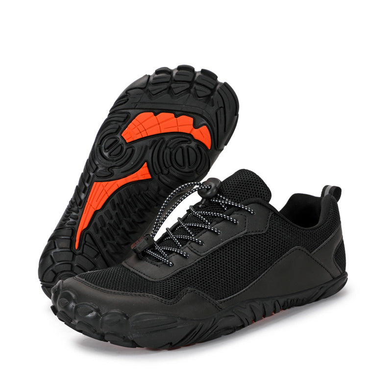 Men's nan lightweight quick-drying trekking shoe with rubber toe protection, breathable mesh upper, and profiled outdoor running sole Mune Fashion