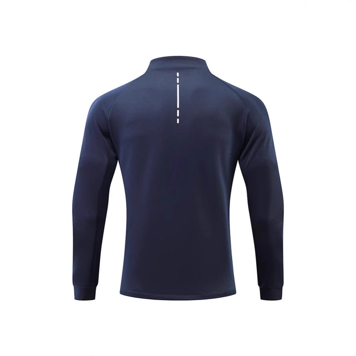 Men's fitted breathable running jacket with full zip and zippered pockets Mune Fashion