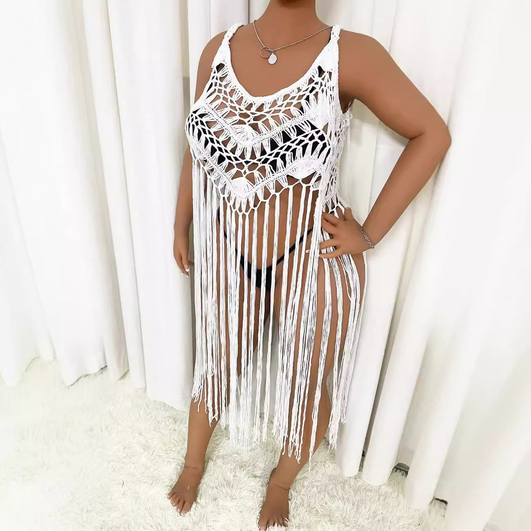 Women's Fringe Beach Poncho Mune Fashion