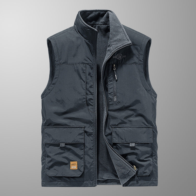 Men's Multifunctional Fleece Vest Mune Fashion