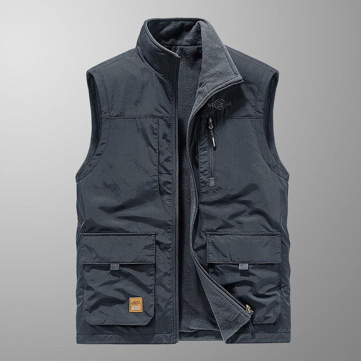 Men's Multifunctional Fleece Vest Mune Fashion