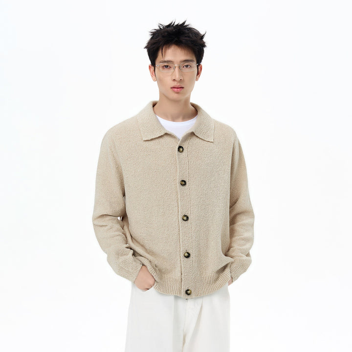 Men's Casual Knit Sweater with Traditional Pattern Mune Fashion
