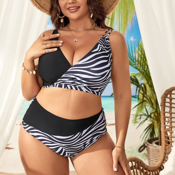 Women's Colorful Patterned Bikini Mune Fashion