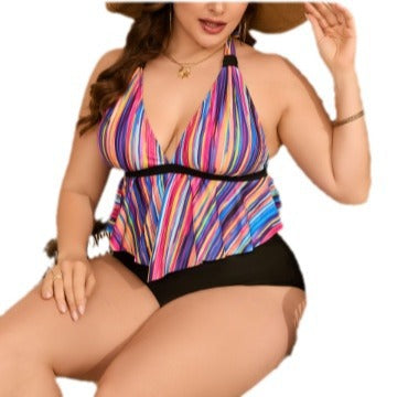 Women's flowing bikini top with ruffles Mune Fashion