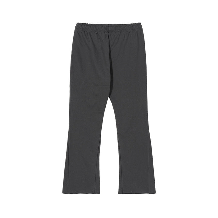 Women Flared Sweatpants with Wide Leg, Elastic Waistband and Drawstring Mune Fashion