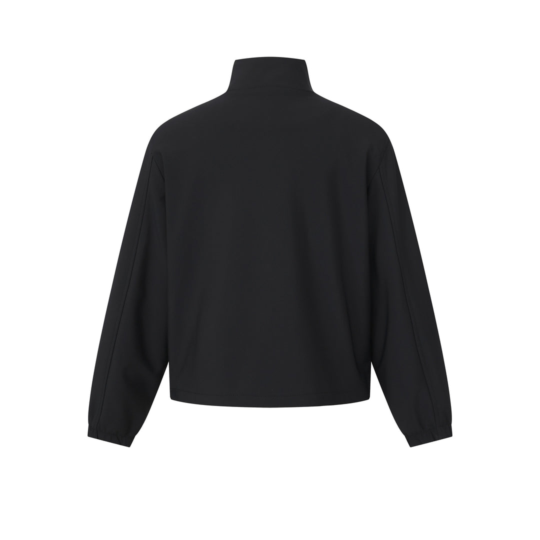Unisex Short cut lightweight softshell jacket with stand-up collar and elastic cuffs Mune Fashion