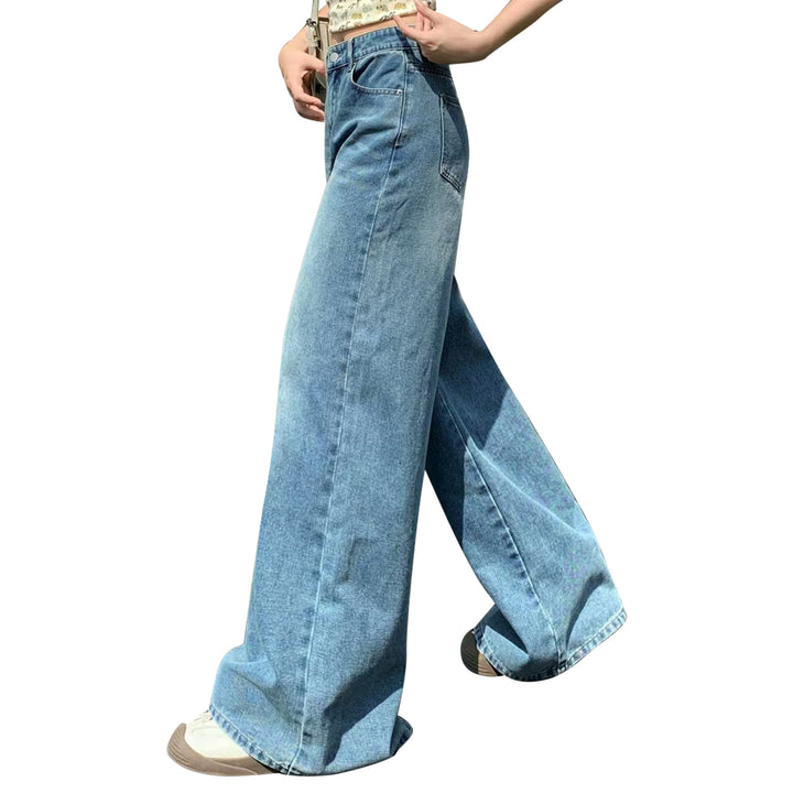 Women Extra Wide High-Waist Palazzo Jeans made of Denim Mune Fashion