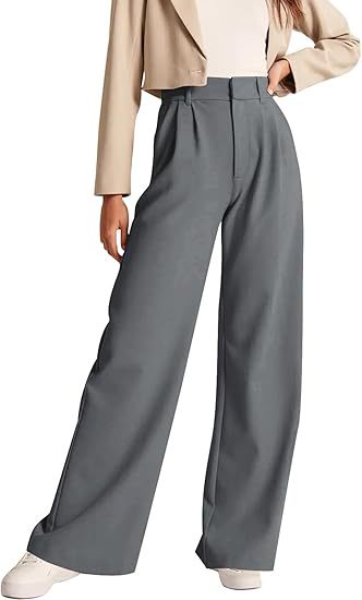 Women Elegant High-Waisted Linen Pants Mune Fashion
