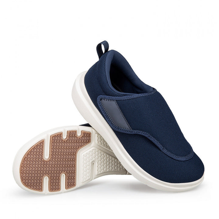 Men's Breathable Slip-On Sneakers with Velcro Closure Mune Fashion