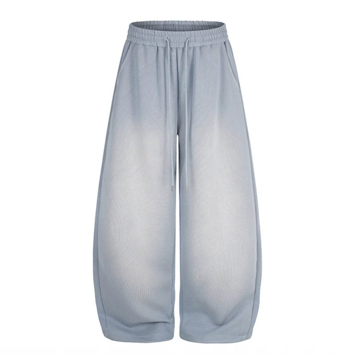Women wide culotte sweatpants with elastic waistband and heart application Mune Fashion