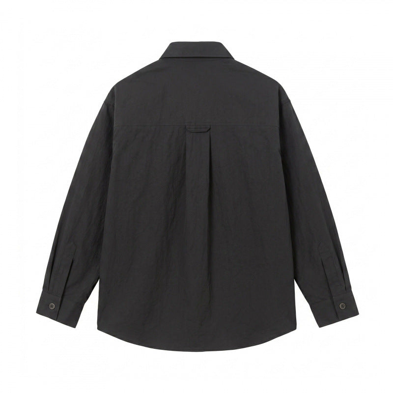 Unisex Boxy Overshirt with large patch pockets and shirt collar Mune Fashion