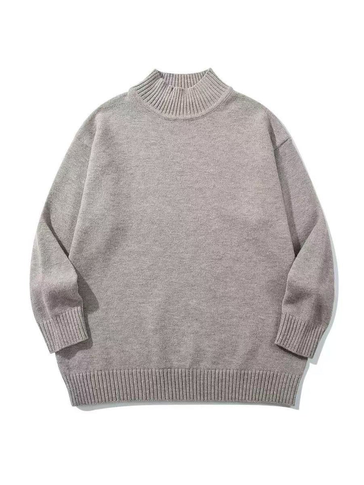 Unisex Oversize-Troyer-Pullover with short standing collar and wide ribbed cuffs Mune Fashion