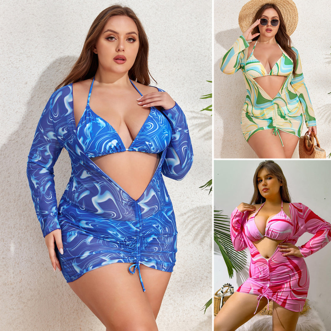 Women Colorful Cut-Out Beach Dress Mune Fashion