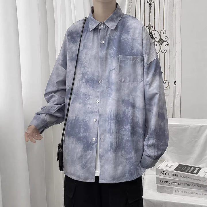 Women's Fashionable Oversized Shirt with Wool Texture Mune Fashion