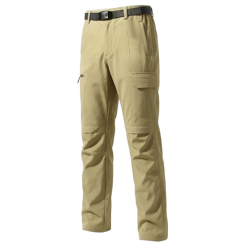 Men's Convertible Cargo Zip Pants with Removable Legs & Multifunctional Pockets Mune Fashion