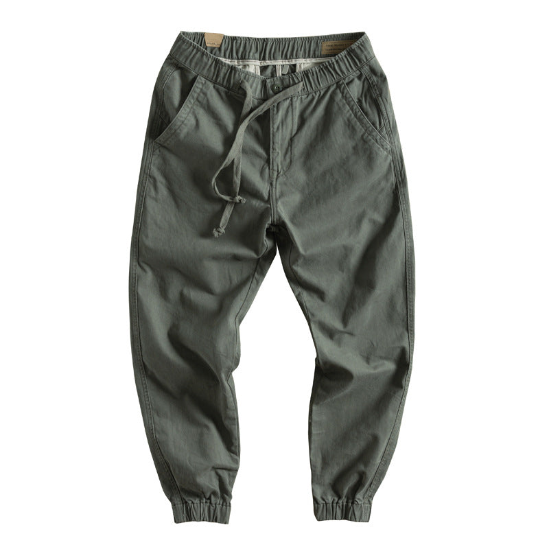 Men's Trendy Cargo Pants with Elastic Waistband Mune Fashion