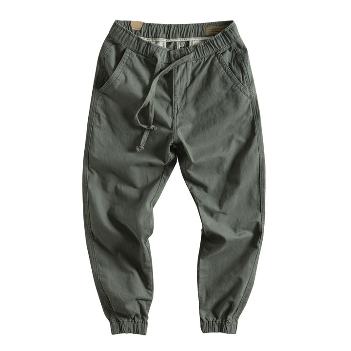 Men's Trendy Cargo Pants with Elastic Waistband Mune Fashion