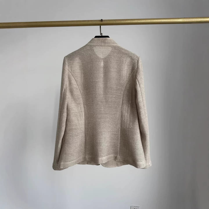 Ladies Fashionable Summer Jacket made of Lightweight Fabric Mune Fashion