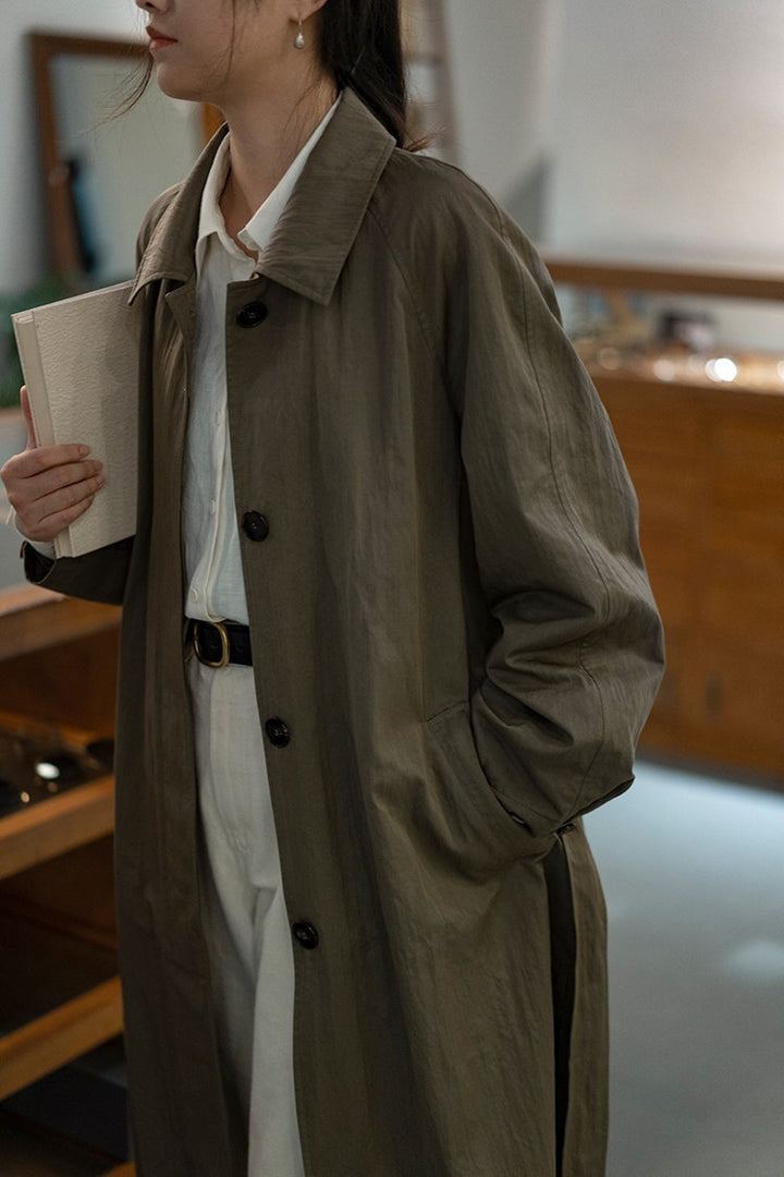 Women's Elegant Transitional Jacket with Modern Accents Drune