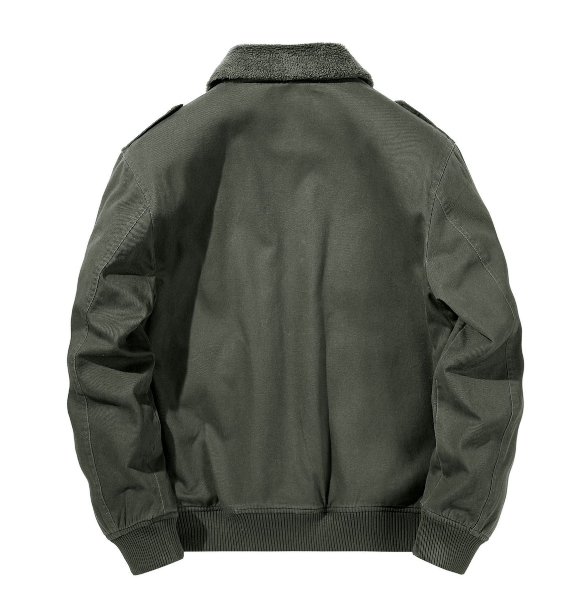 Men's multifunctional pilot jacket with Sherpa lining, quilted inner layer, and patch pockets Mune Fashion