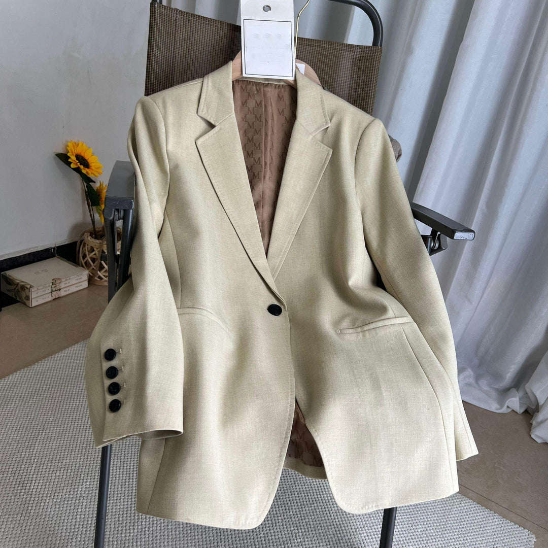 Women Elegant Blazer with Classic Cut Mune Fashion