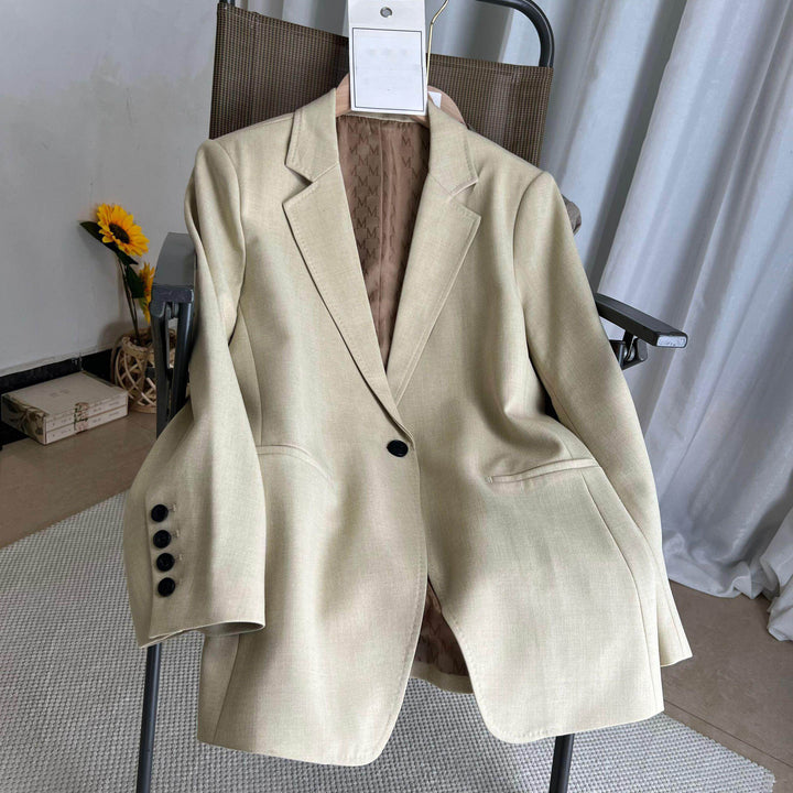 Women Elegant Blazer with Classic Cut Mune Fashion