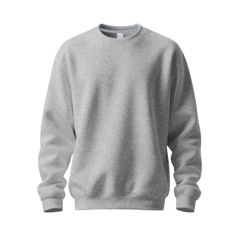 Men's oversized crew neck sweatshirt made of soft cotton fleece with ribbed cuffs Mune Fashion
