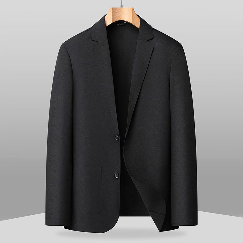 Men's structured blazer in linen look with unlined interior processing Mune Fashion