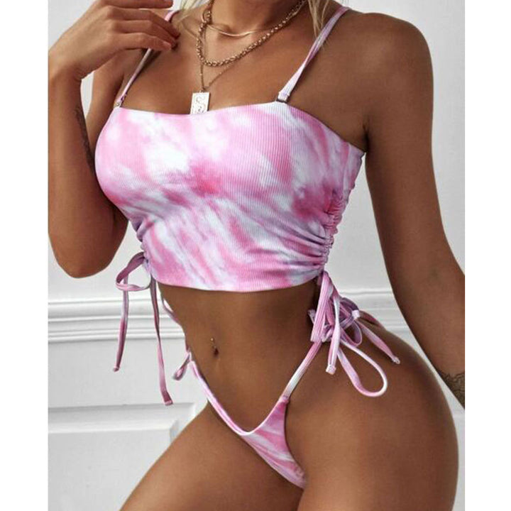 Women's Crop Top Bikini with Adjustable Straps Mune Fashion