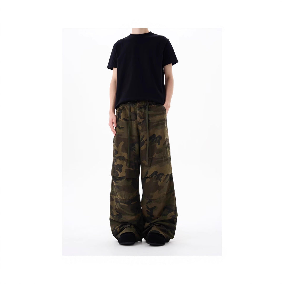 Men's Urban Cargo-Style Fabric Trousers Mune Fashion