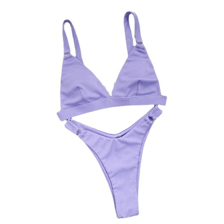Women's Triangle Bikini with Fashionable Accents Mune Fashion